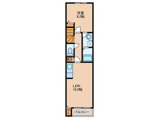 カーサ　リコリスの物件間取画像